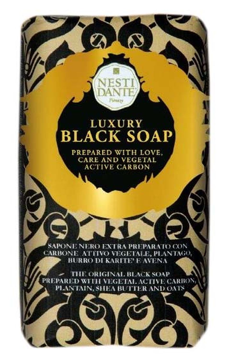 Luxury Black Soap mit Aktivkohle