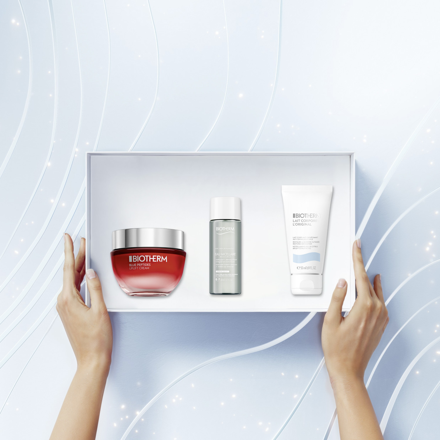 Blue Peptides Uplift Day Cream Set