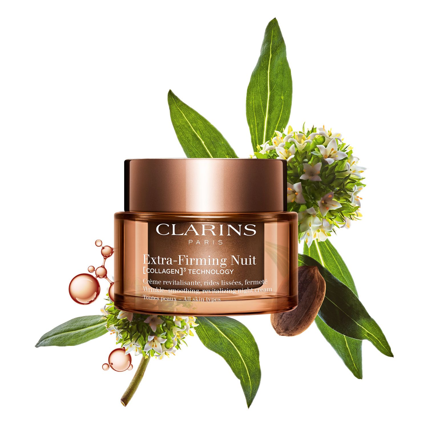 Extra-Firming Nuit [COLLAGEN]³ TECHNOLOGY Crème Toutes Peaux refillable