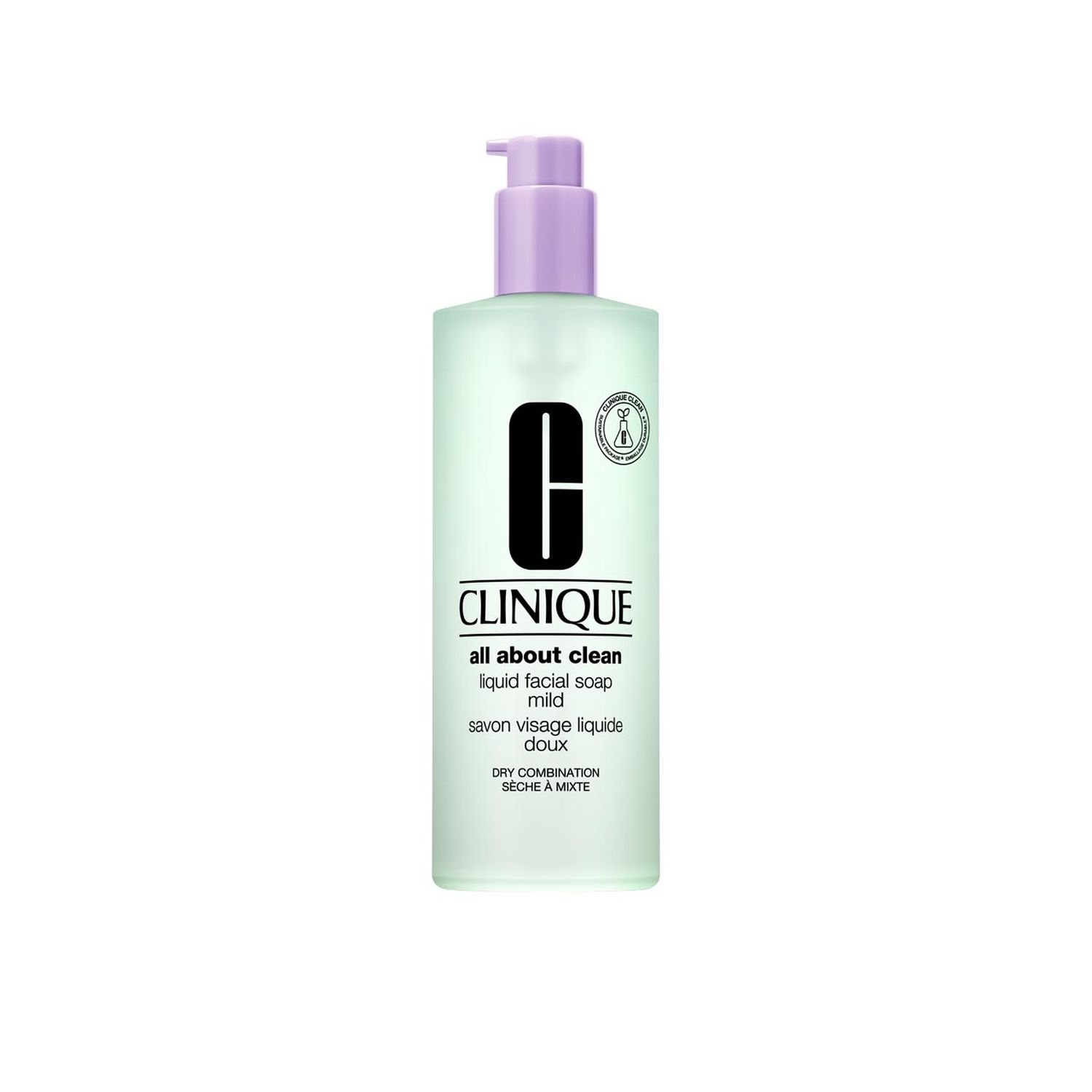 All About Clean Liquid Facial Soap Mild for Dry Combination Skin Types