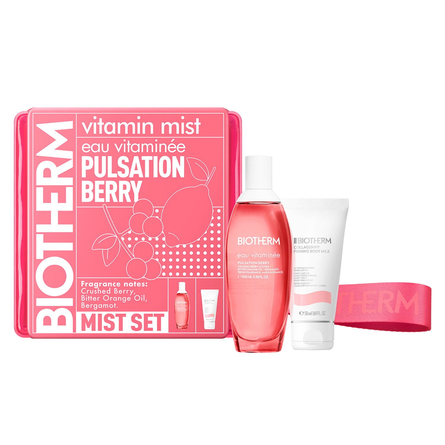 Eau Vitaminée Pulsation Berry Set