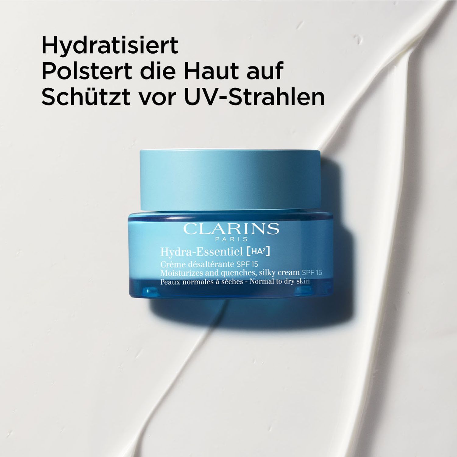 Hydra-Essentiel [HA²] Crème désaltérante SPF 15 Peaux normales à sèches