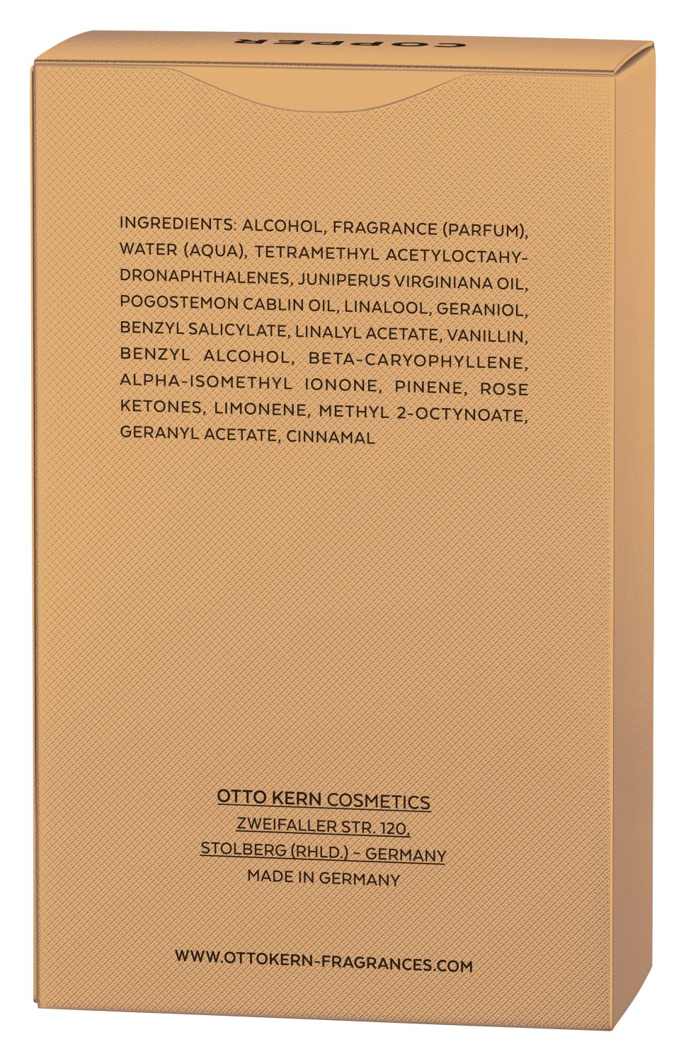 Gentleman's Code Copper Eau de Toilette