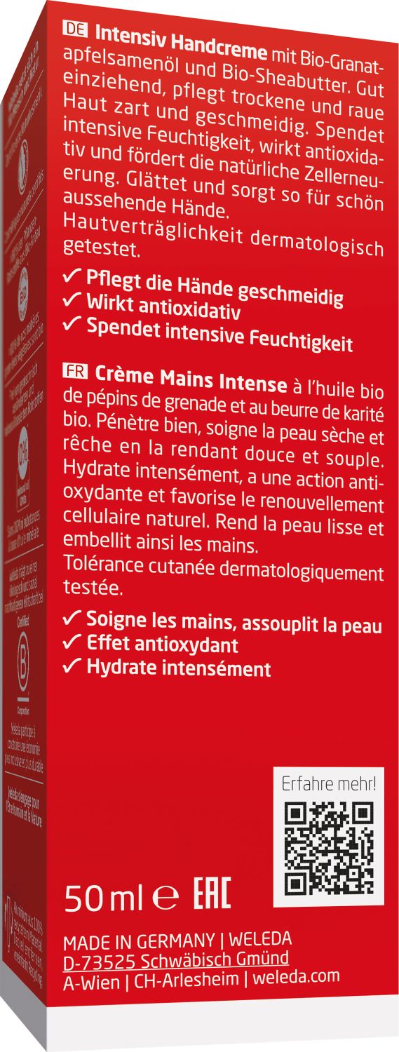 Granatapfel Intensiv Handcreme