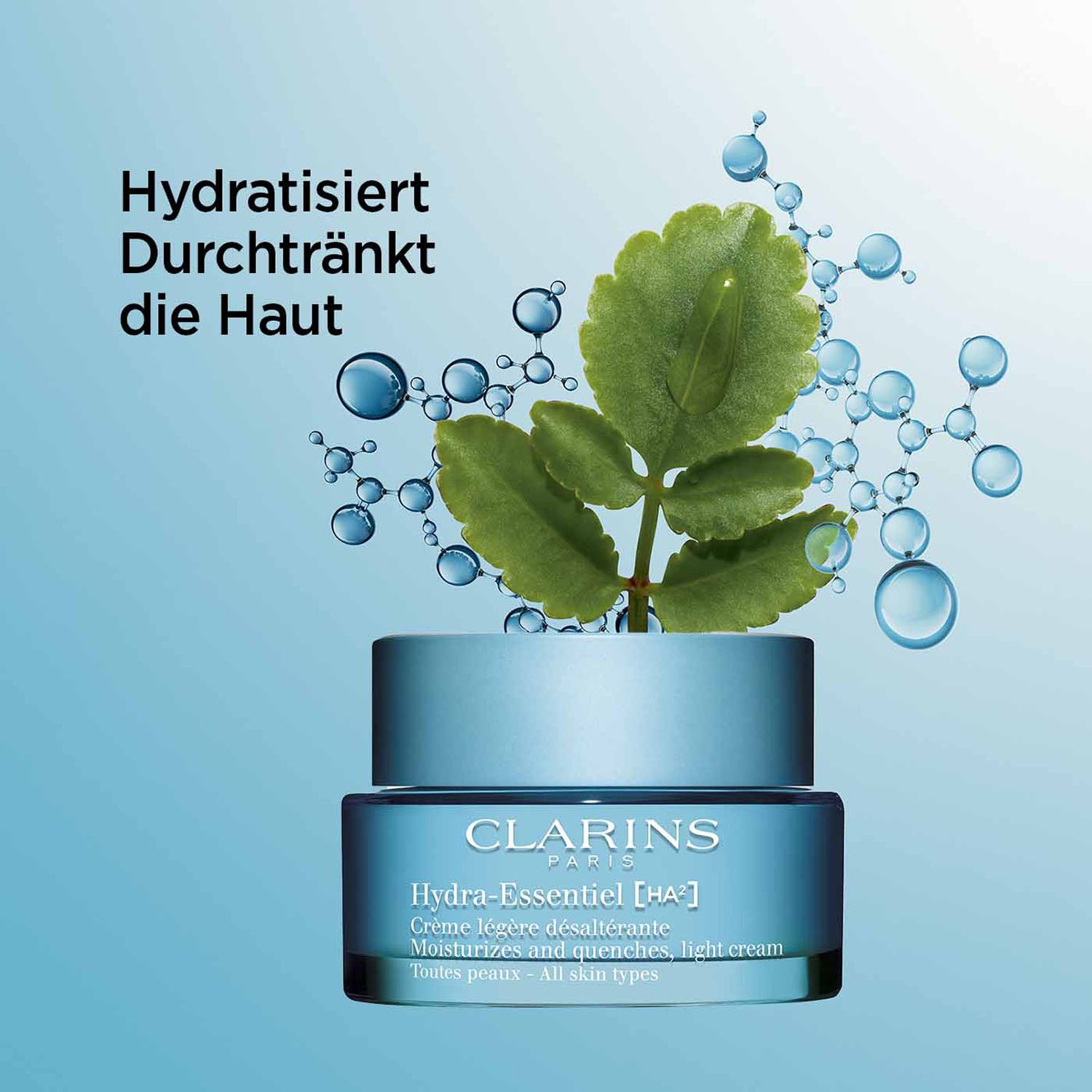 Hydra-Essentiel [HA²] Crème légère désaltérante Toutes peaux