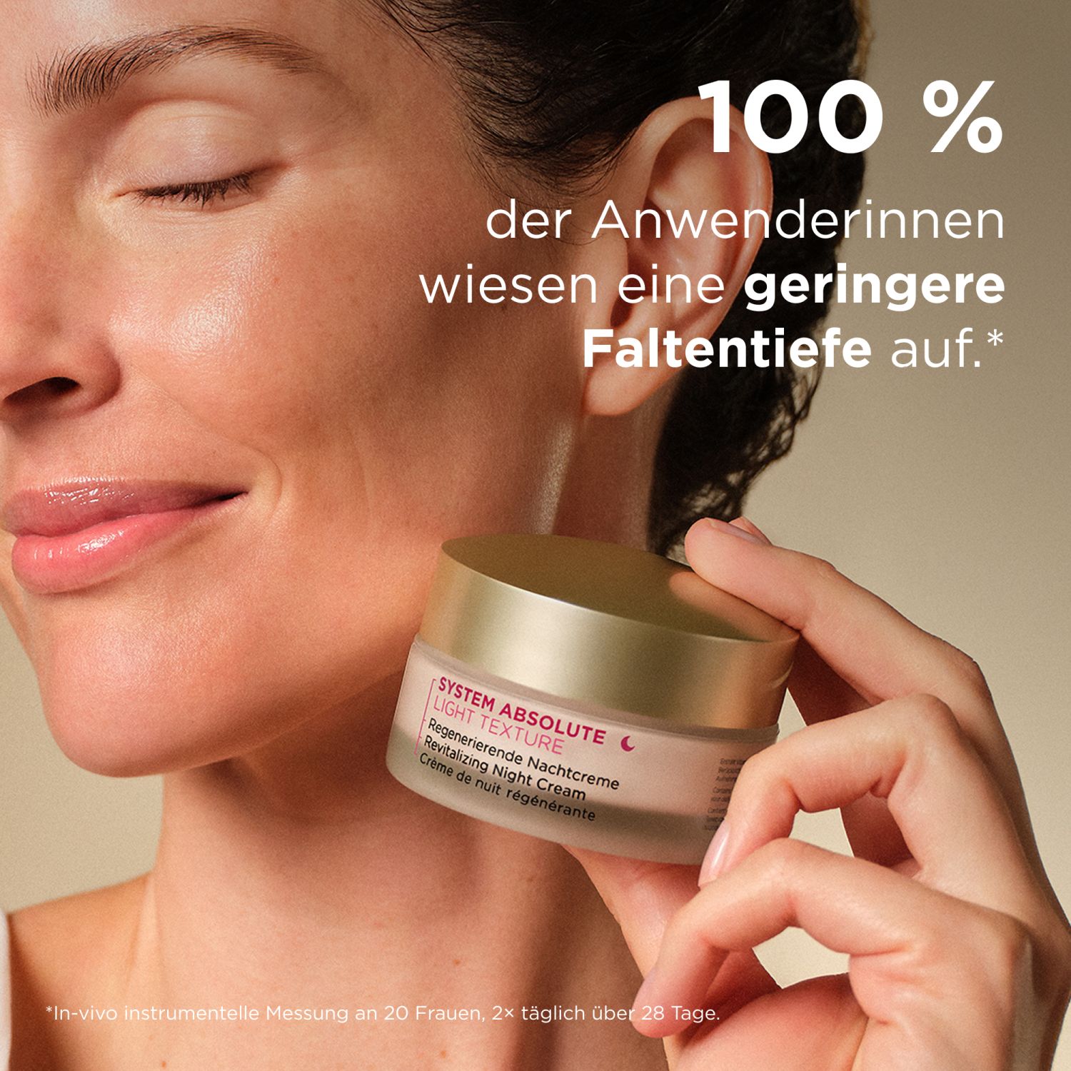 SYSTEM ABSOLUTE Regenerierende Nachtcreme Leichte Texture