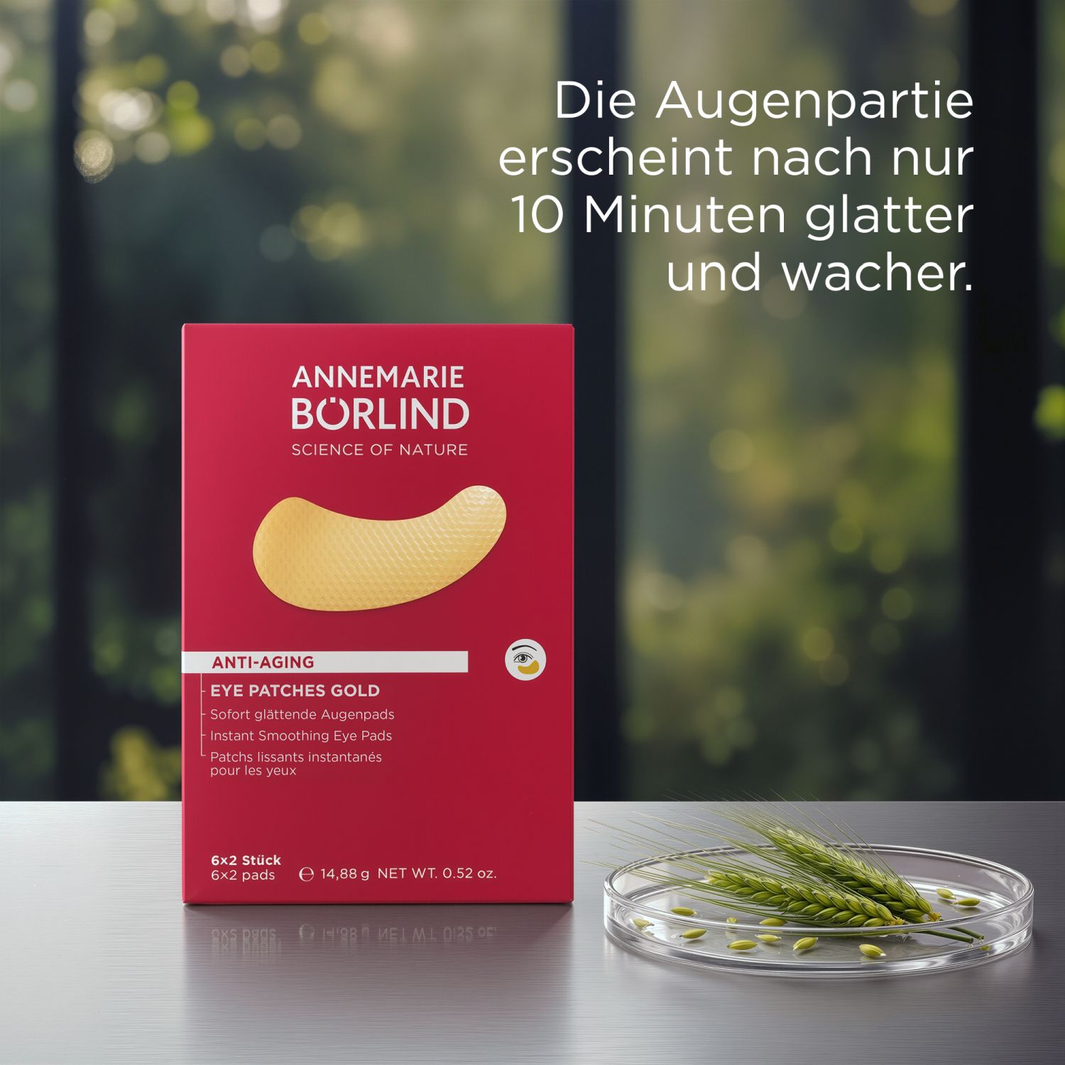 EYE PATCHES GOLD Sofort glättende Augenpads