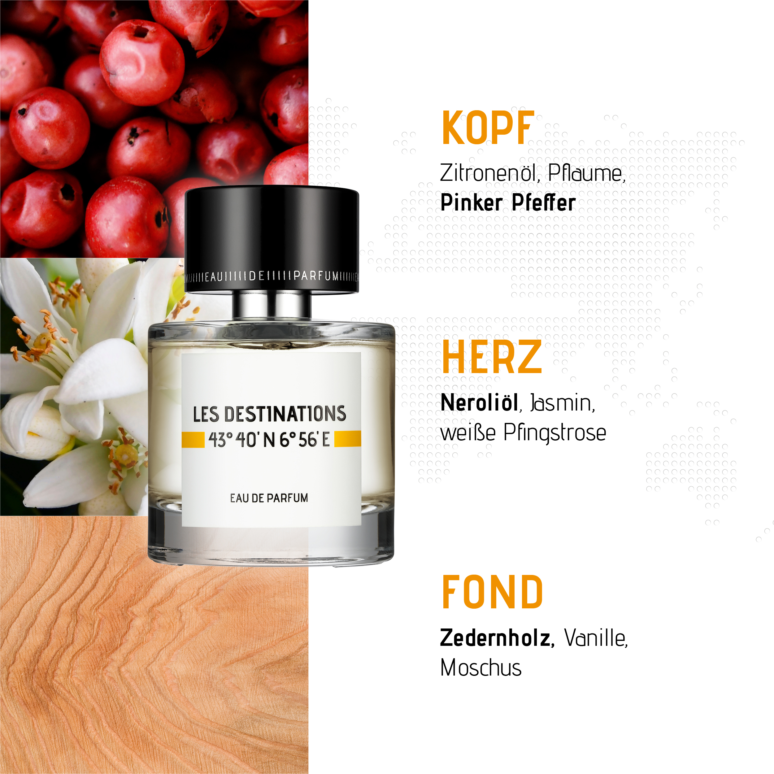Les Destinations Grasse Eau de Parfum