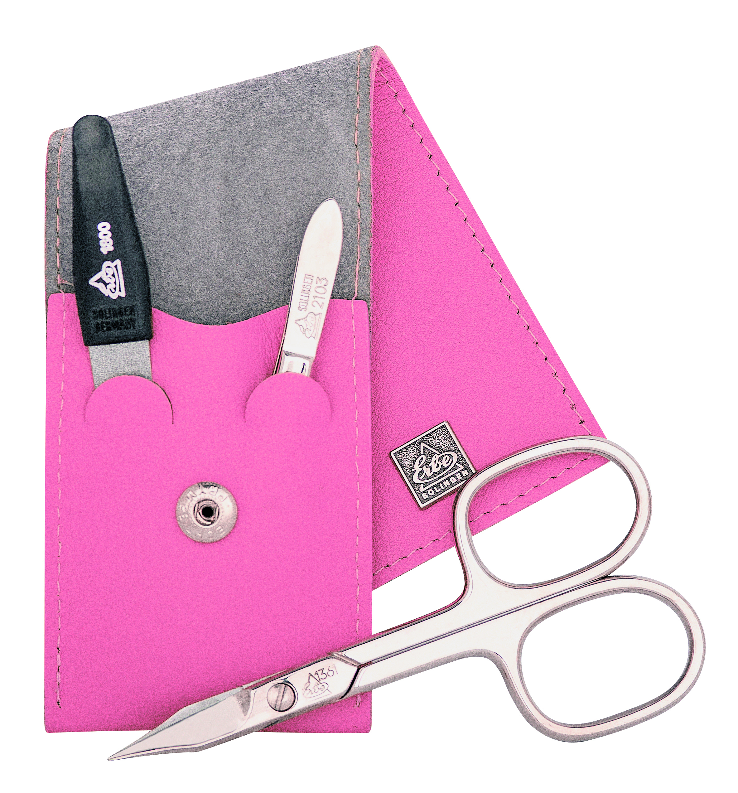 ERBE Manicure-Taschenetui Pink