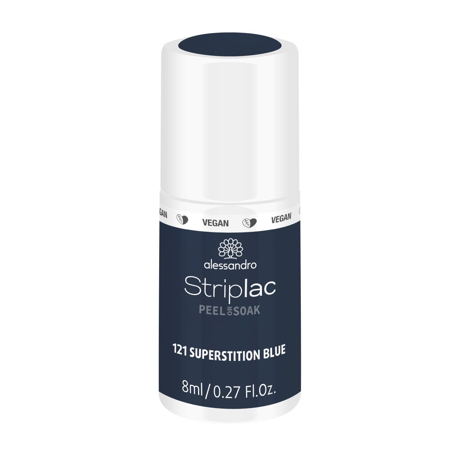 Striplac Peel or Soak 121 Supersition Blue - Vegan
