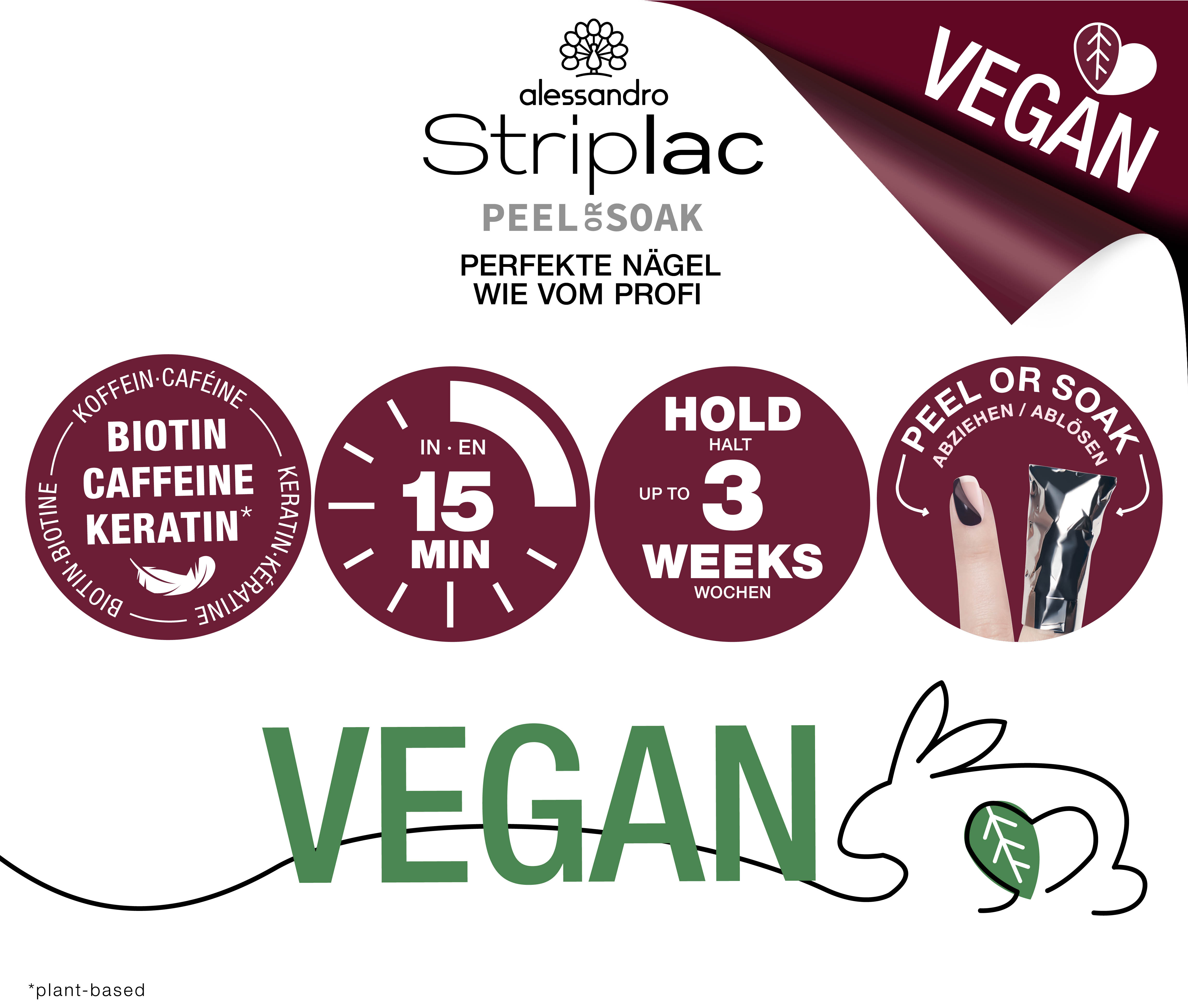 Striplac Peel or Soak 117 The Hell Machine - Vegan