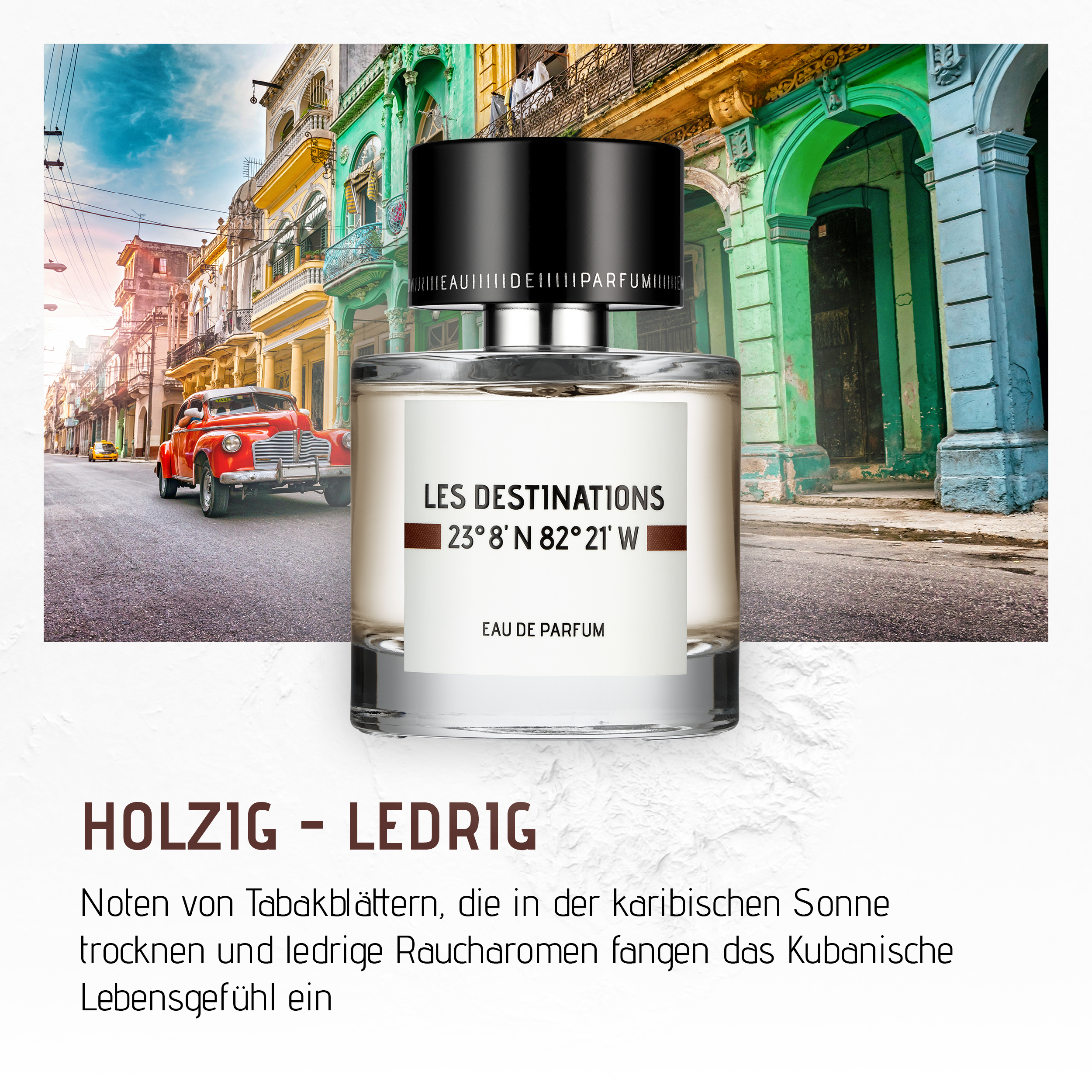 Les Destinations Cuba Eau de Parfum