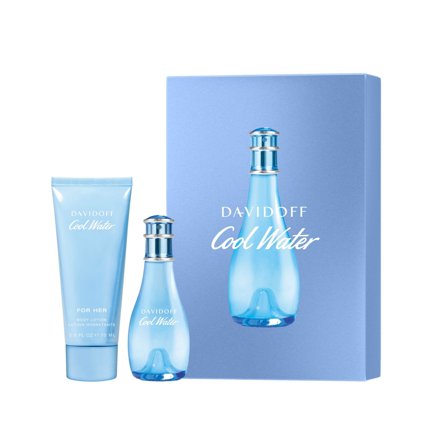 CoolWaterWoman Set EDT 30ml+BL 75ml