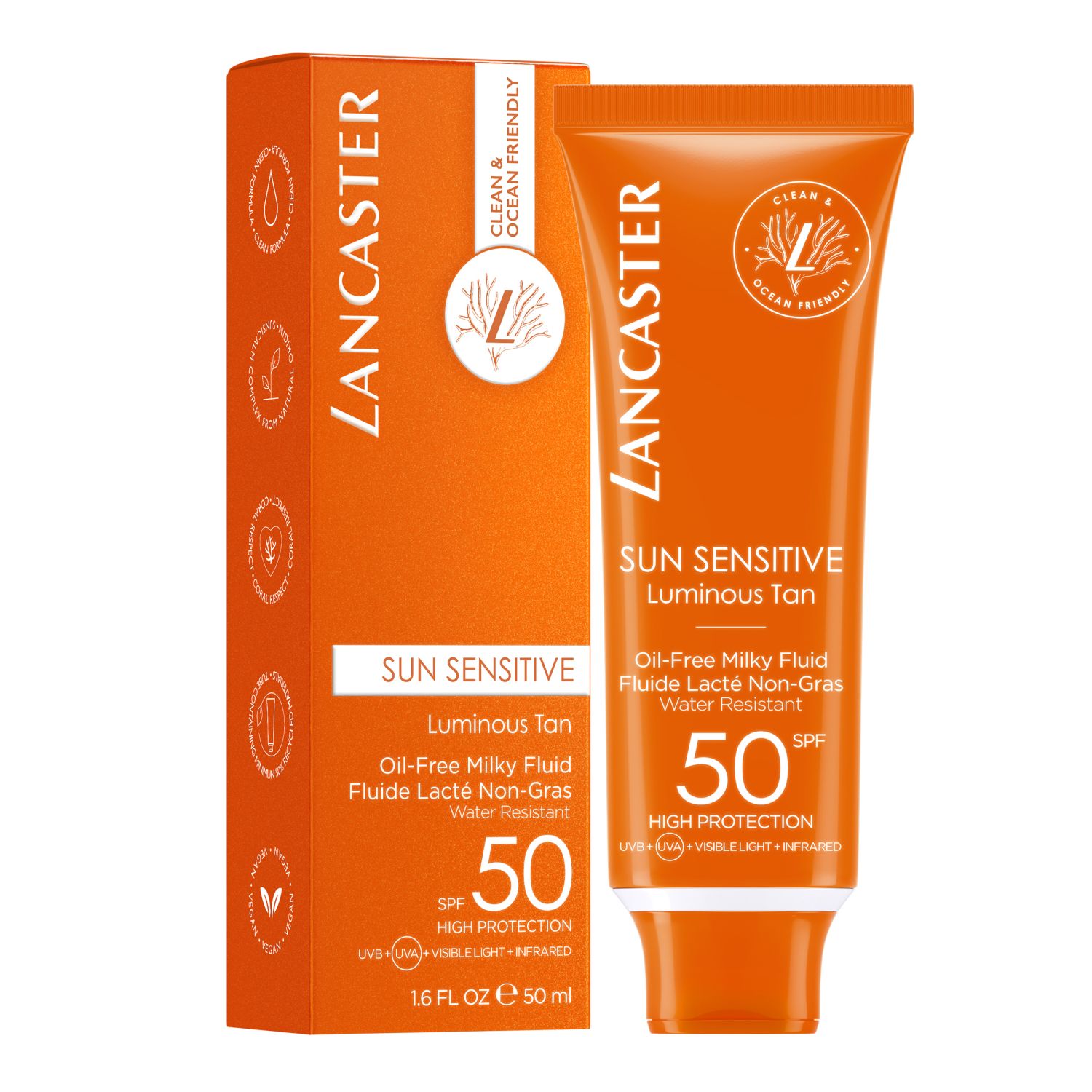 Clean Sun Sensitive Milky Fluid SPF 50