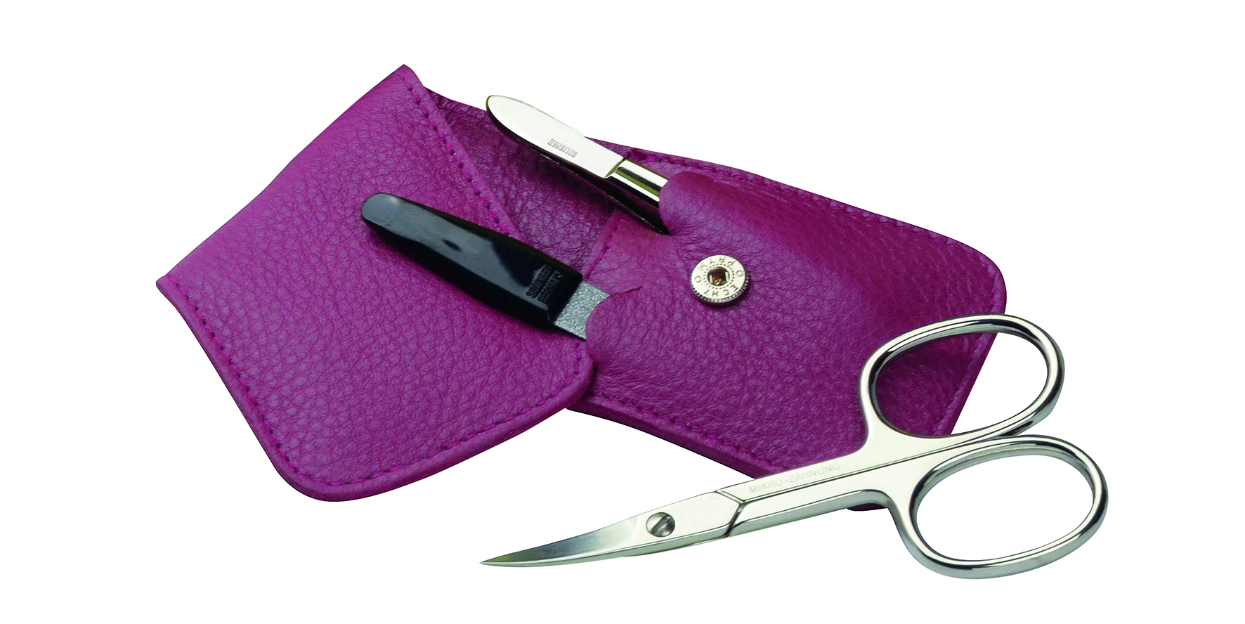 ERBE Manicure-Etui Siena pink 3tlg