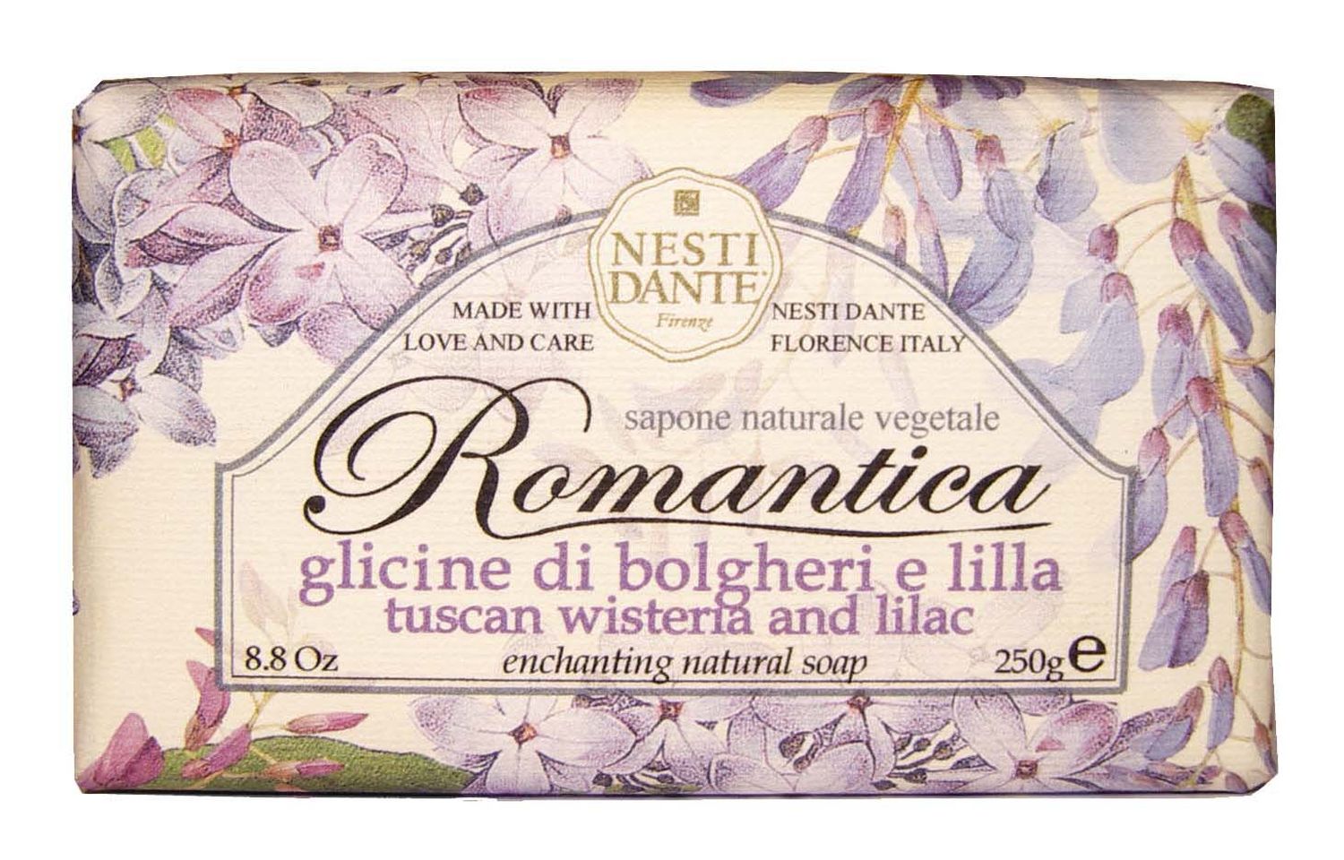 ROMANTICA Nat. Seife Tusc. Wisteria & Lilac