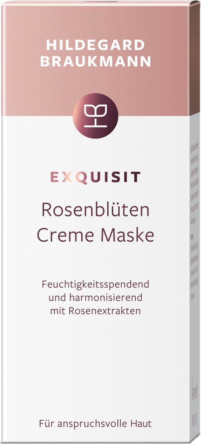 Rosenblüten Creme Maske