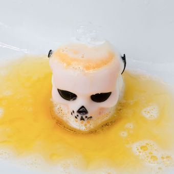 HAPPY HALLOWEEN Badefizzer Totenkopfform 110g