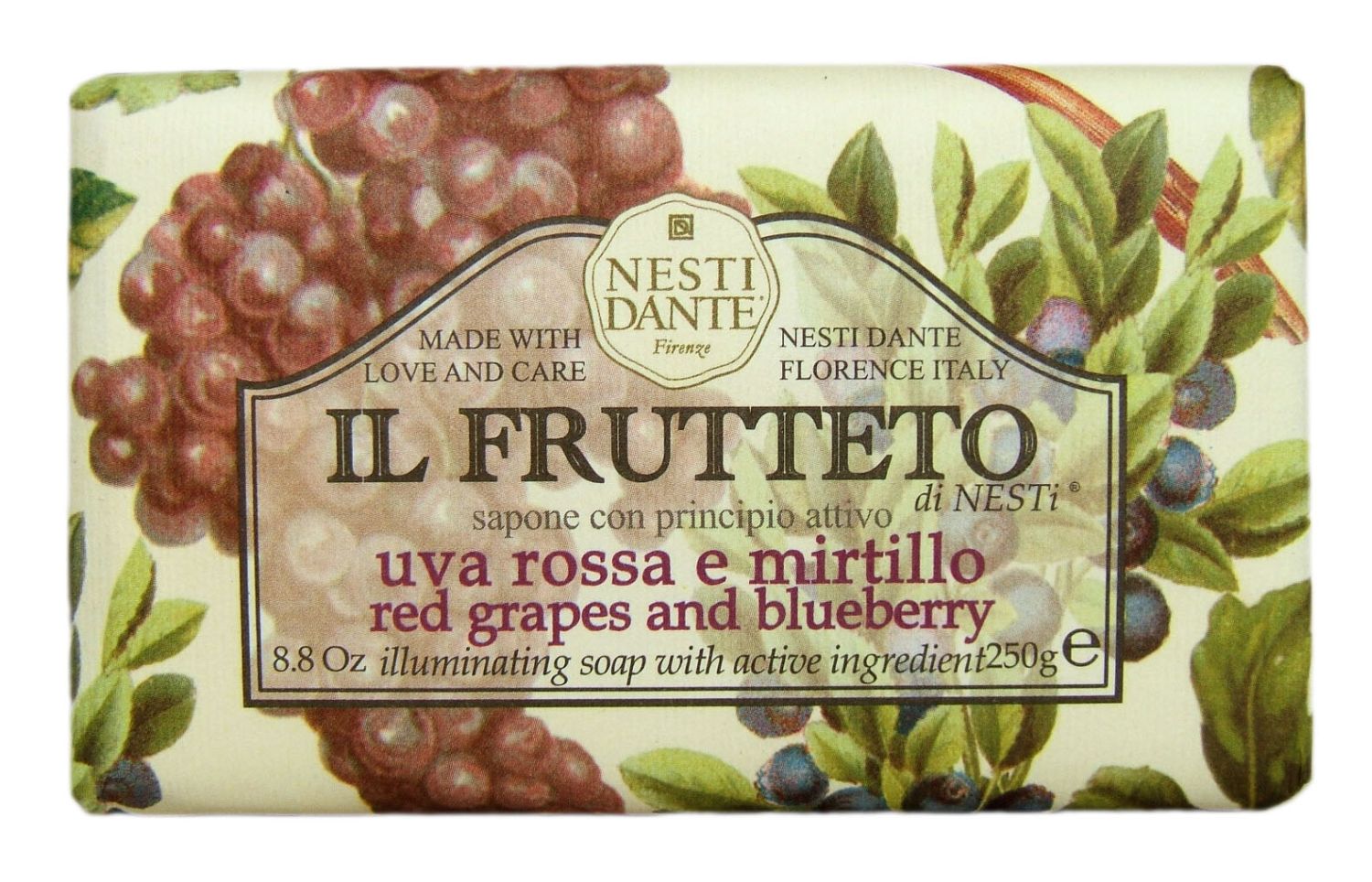 Frutteto Soap Red Grapes & Blueberry
