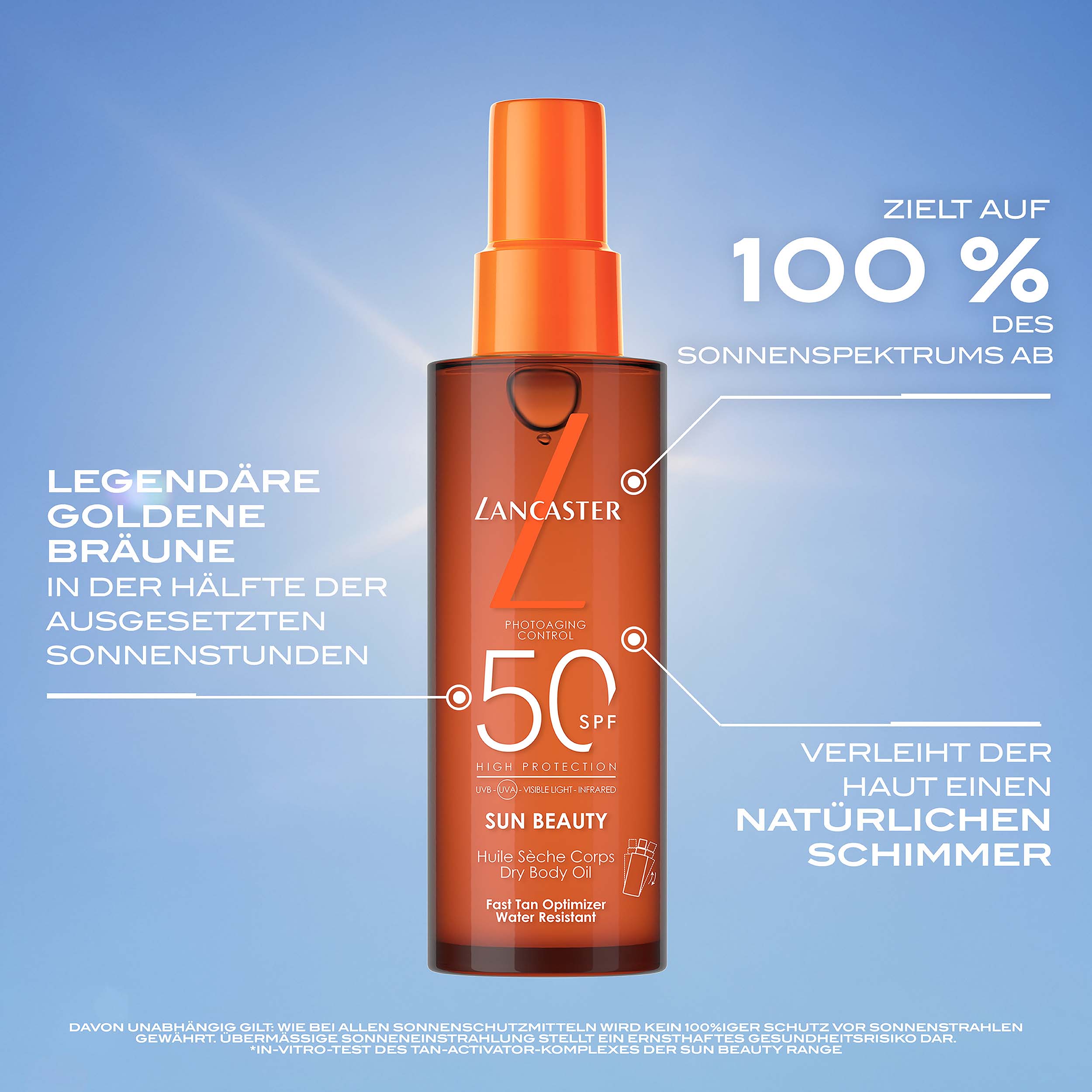 Sun Beauty Body Dry Oil SPF50