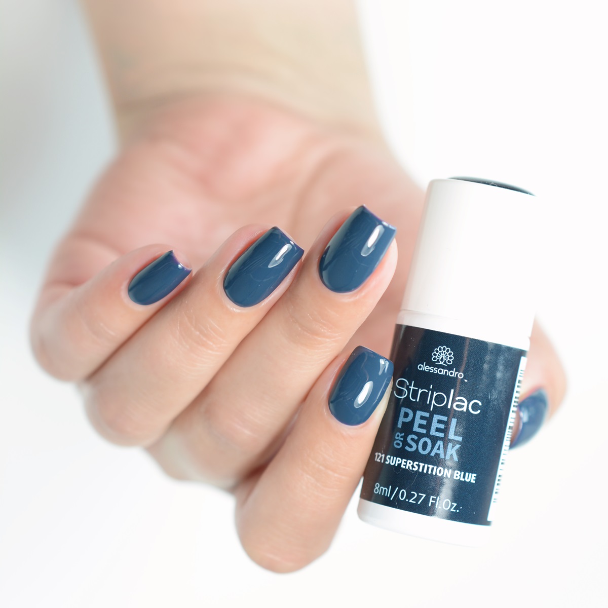 Striplac Peel or Soak 121 Supersition Blue - Vegan