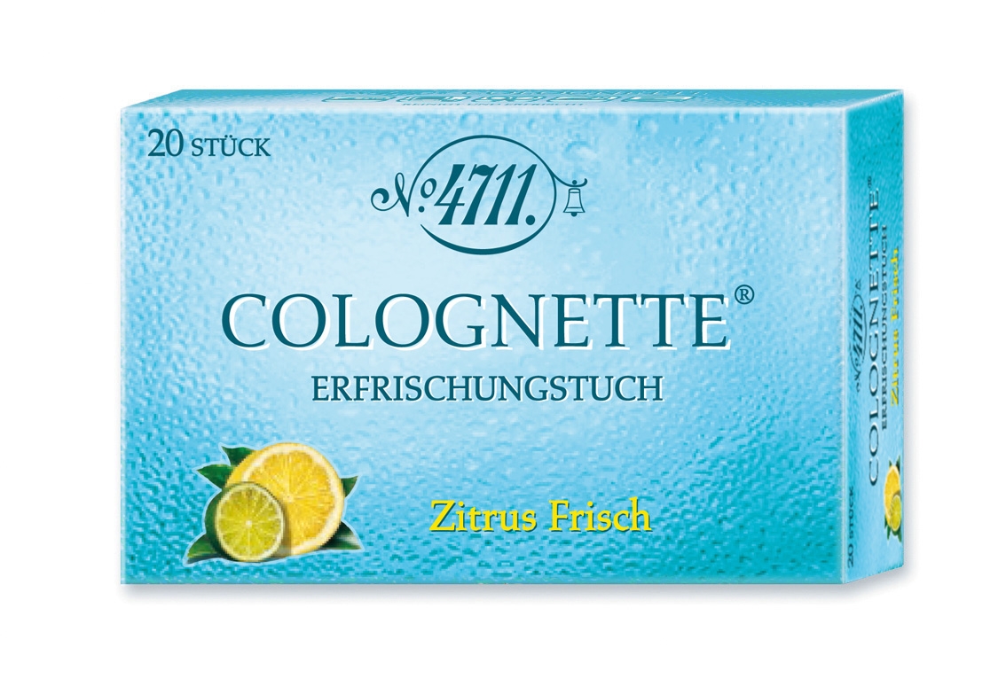 4711 Echt Kölnisch Wasser Colognette Erfrischungstücher