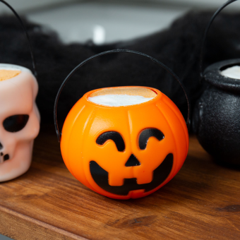 HAPPY HALLOWEEN Badefizzer Kürbisform 120g