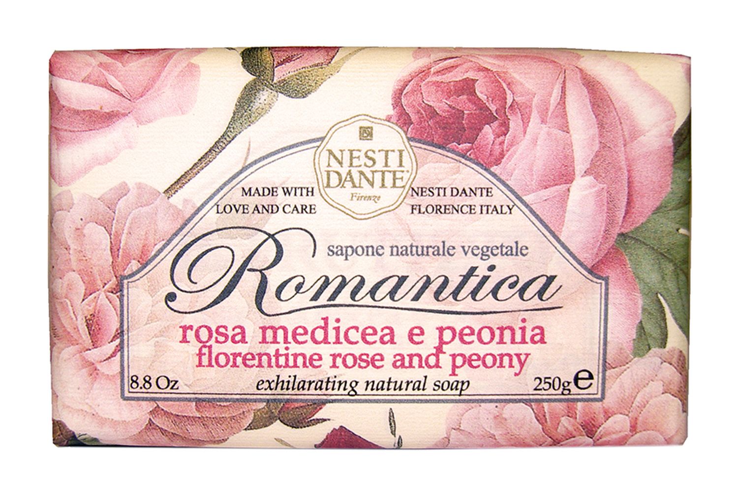 ROMANTICA Nat. Seife Florent. Rose & Peony