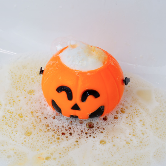 HAPPY HALLOWEEN Badefizzer Kürbisform 120g