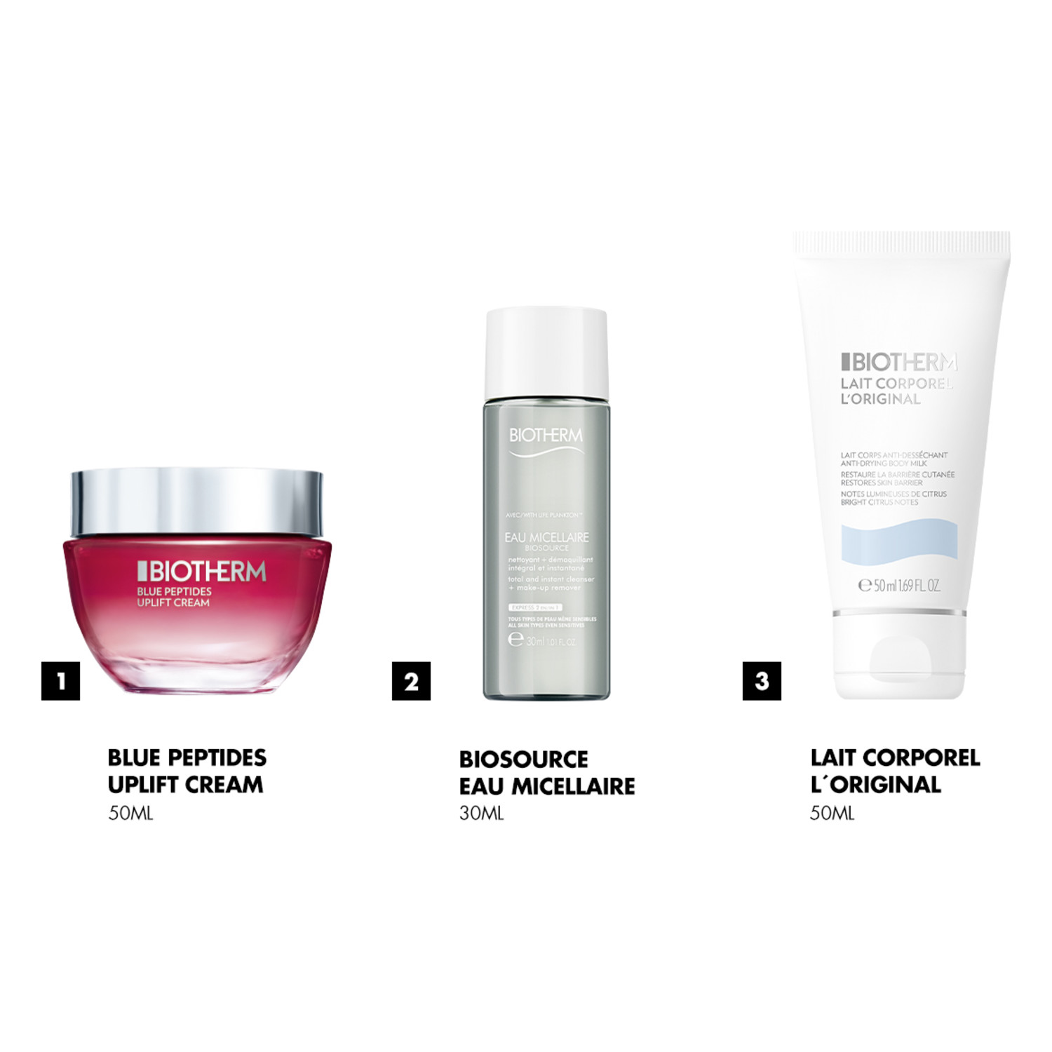 Blue Peptides Uplift Day Cream Set