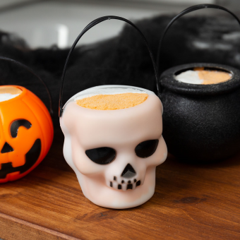 HAPPY HALLOWEEN Badefizzer Totenkopfform 110g