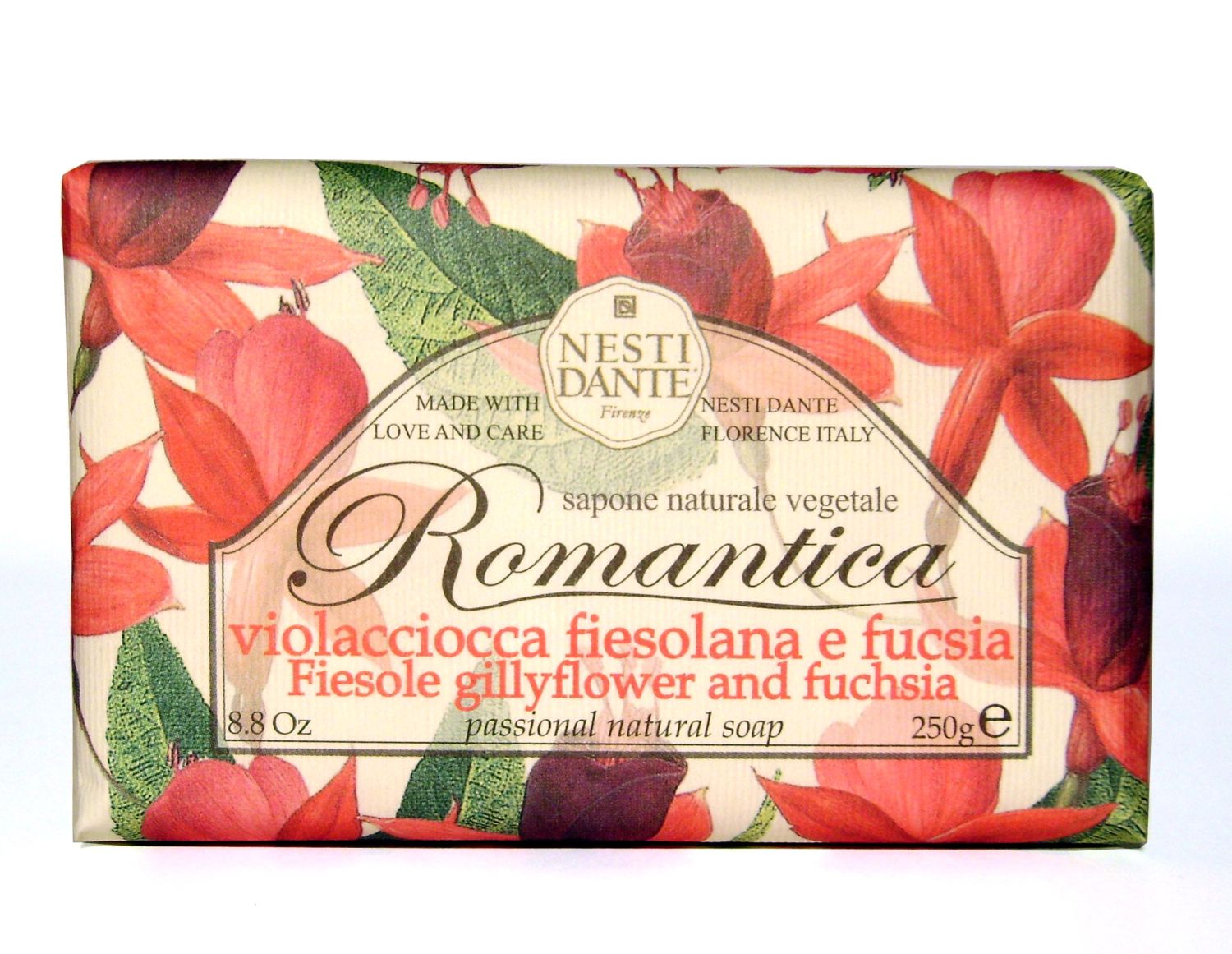 ROMANTICA Nat. Seife Levkoje & Fuchsia