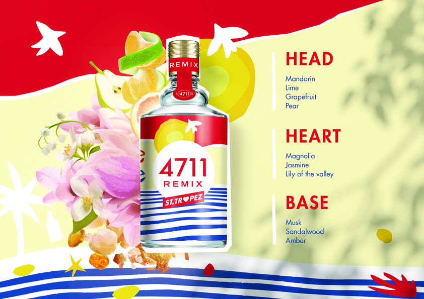 4711 Remix St. Tropez Eau de Toilette