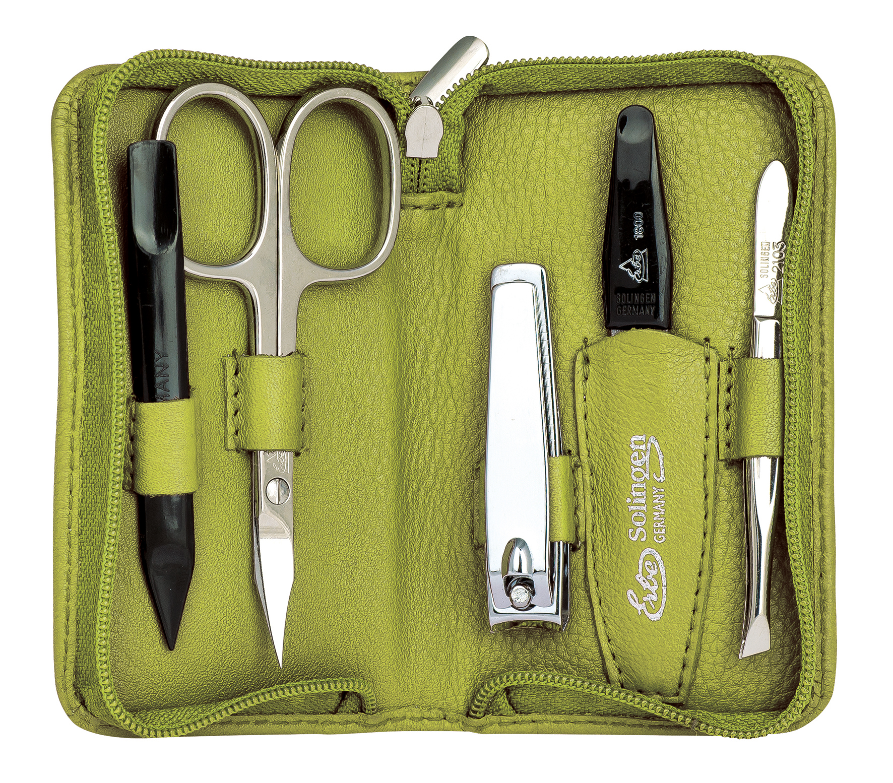 ERBE Manicure-RV Etui 5tlg.Grün
