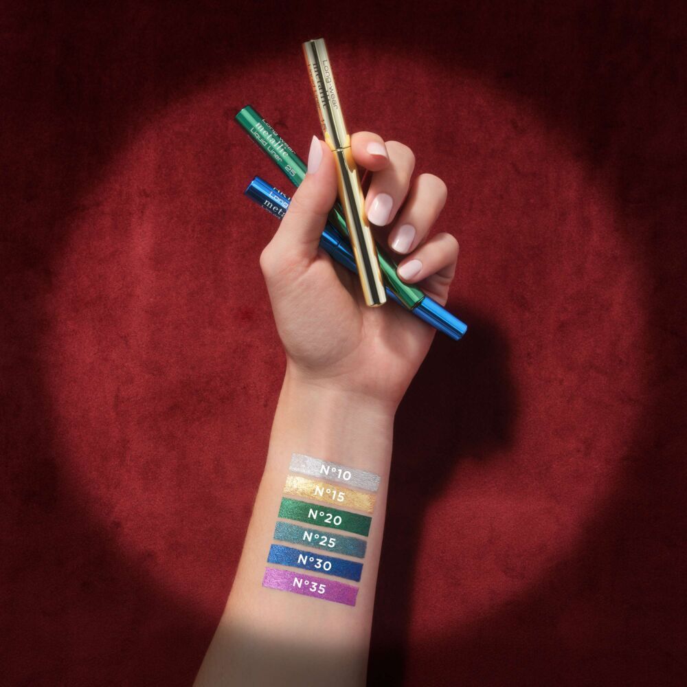 Long-wear Metallic Liquid Liner