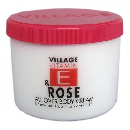 Village Vitamin E Bodycream Rose 